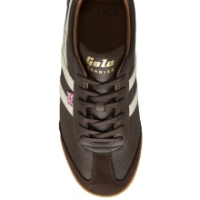 Gola Sneaker Harrier Elite - Made in England - brown/white Men